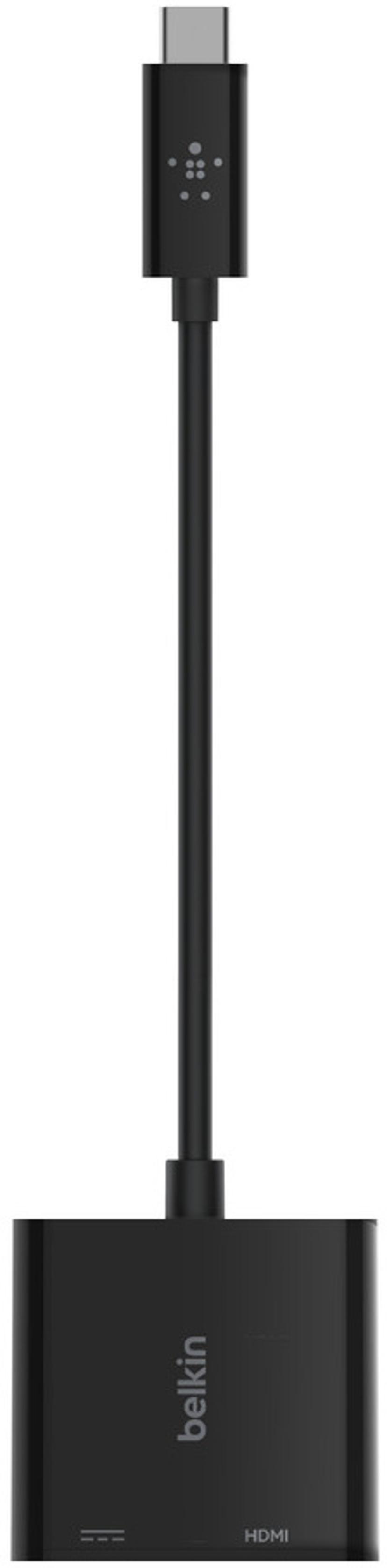 Belkin USB-C to HDMI + Charge Adapter USB 3.2 Gen 1 (3.1 Gen 1) Type-C