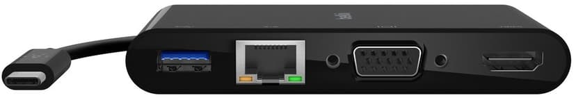 Belkin Multimedia Adapter USB 3.2 Gen 1 (3.1 Gen 1) Type-C