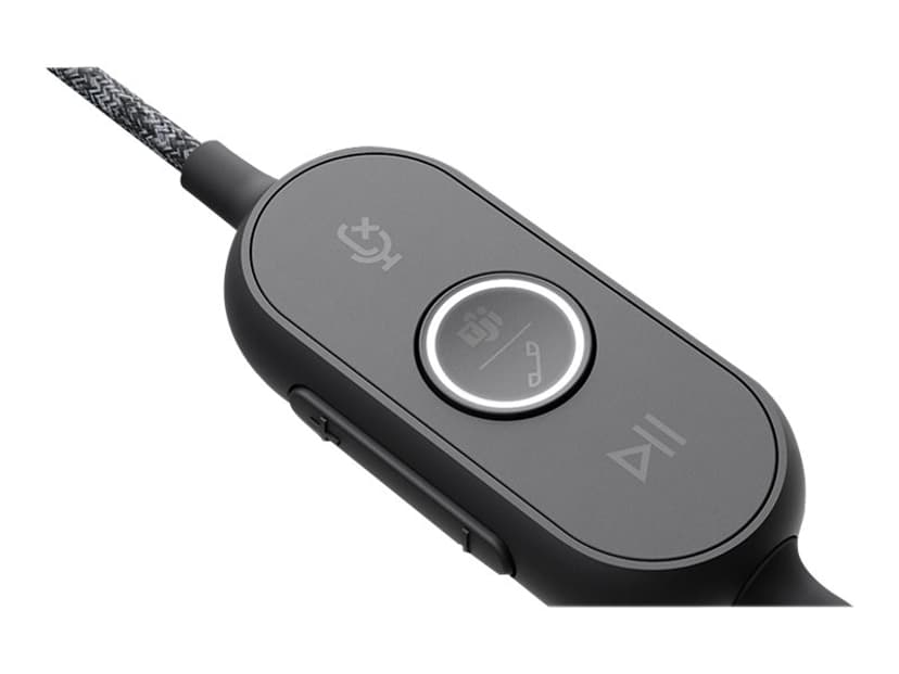 Logitech Zone Wired Stereo USB-C UC Grafiitti