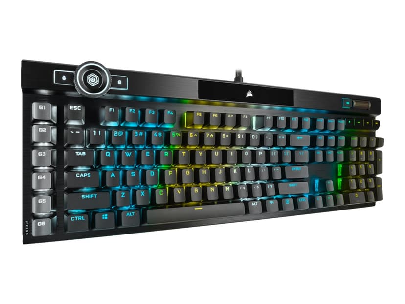 Corsair K100 RGB Mechanical Keyboard Cherry MX Speed Pohjoismainen
