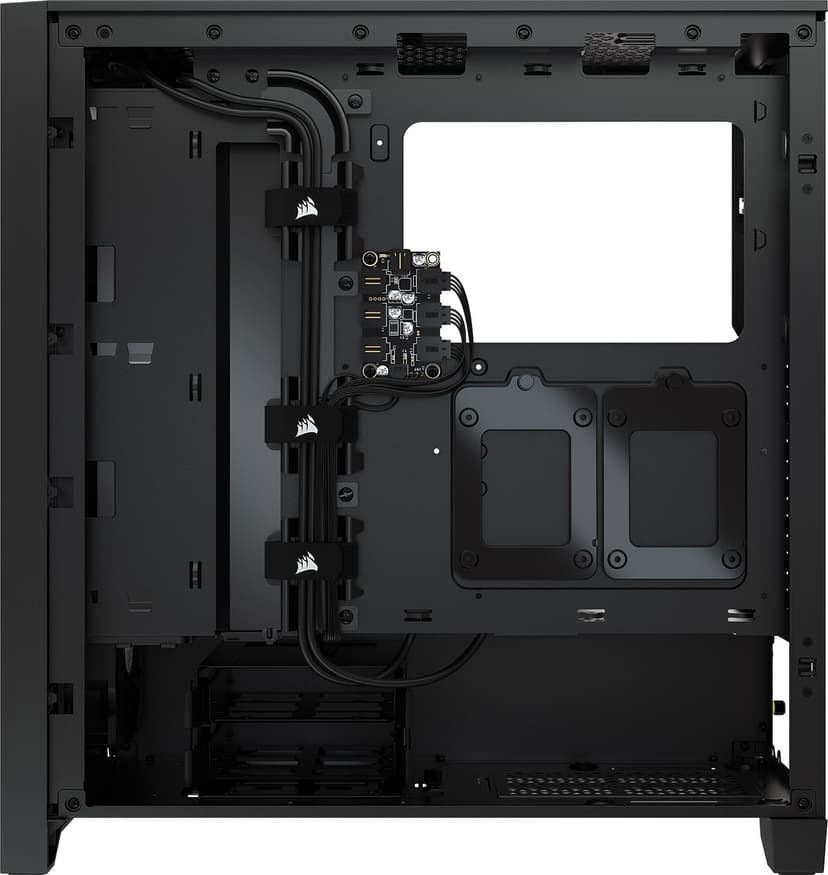 Corsair iCUE 4000X RGB Midi Tower Svart