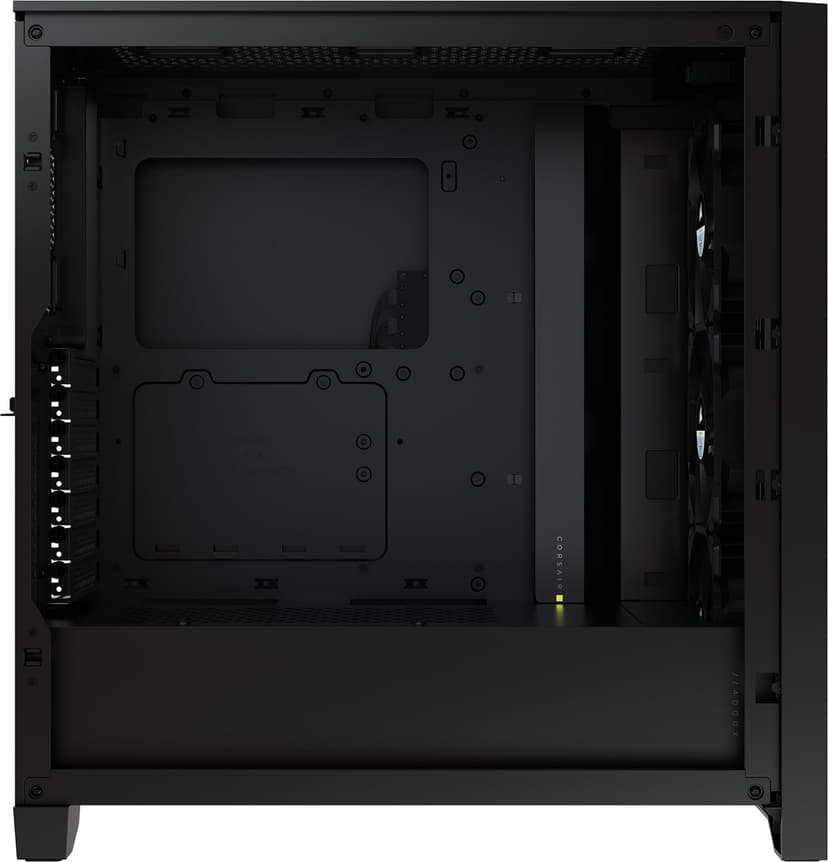 Corsair iCUE 4000X RGB Midi Tower Svart