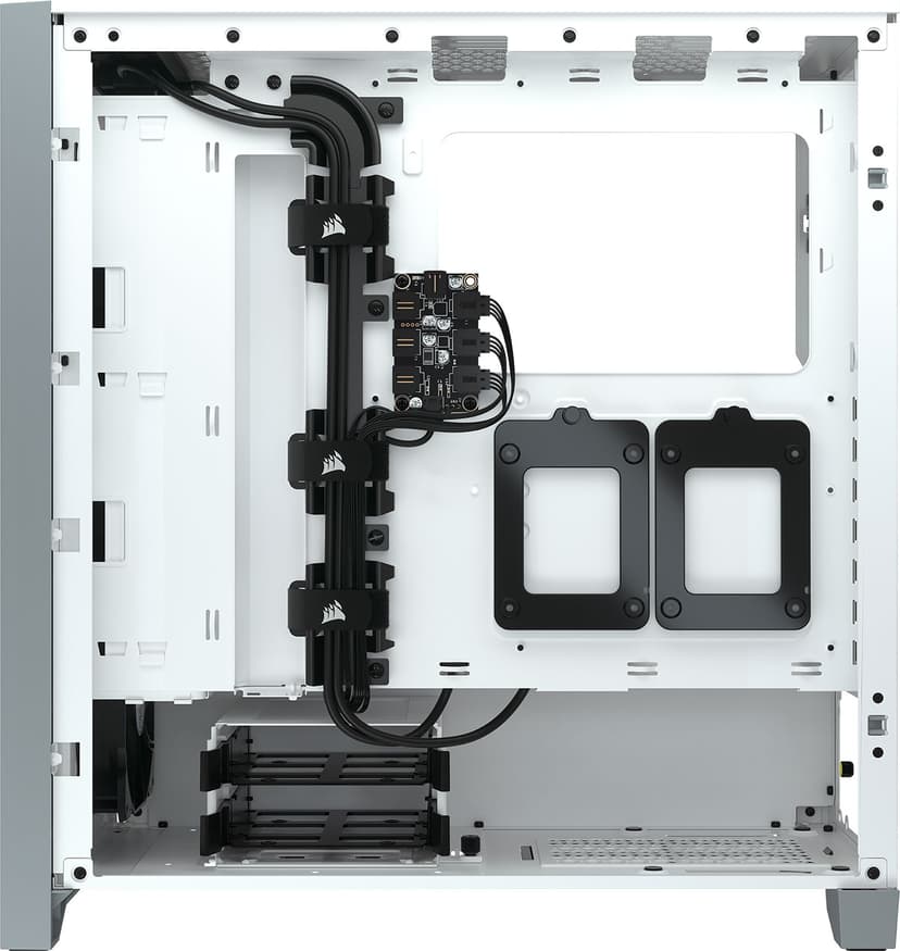 Corsair iCUE 4000X RGB Midi Tower Valkoinen