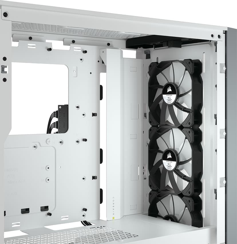Corsair iCUE 4000X RGB Midi Tower Valkoinen