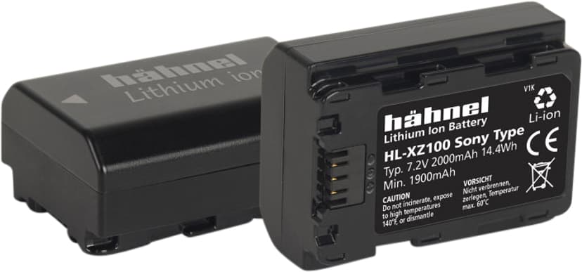Hähnel Sony HL-XZ100 Batteri