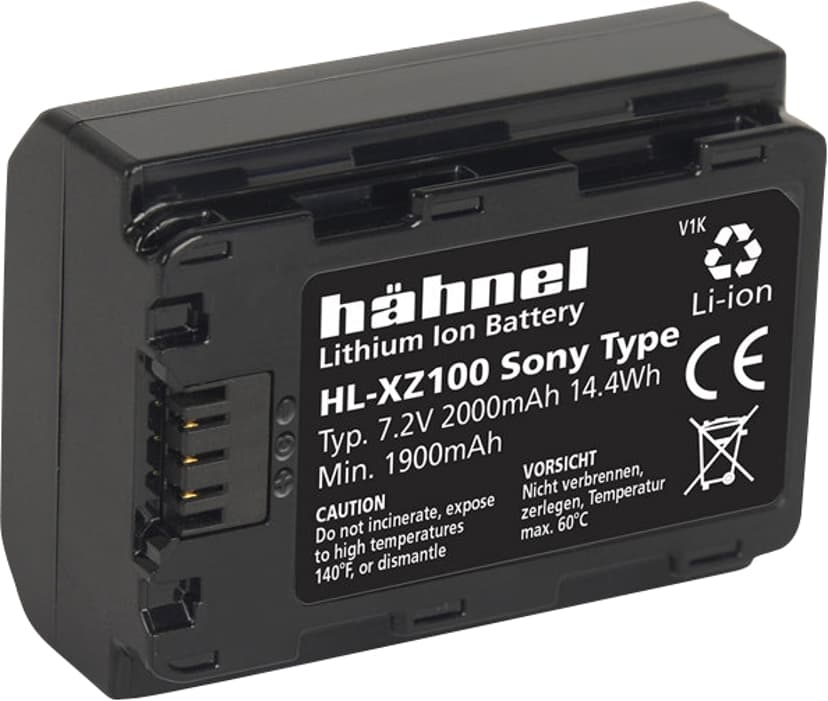 Hähnel Sony HL-XZ100 Batteri