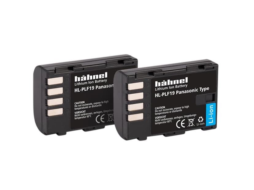 Hähnel Panasonic HL-PLF19 Batteri Twin Pack