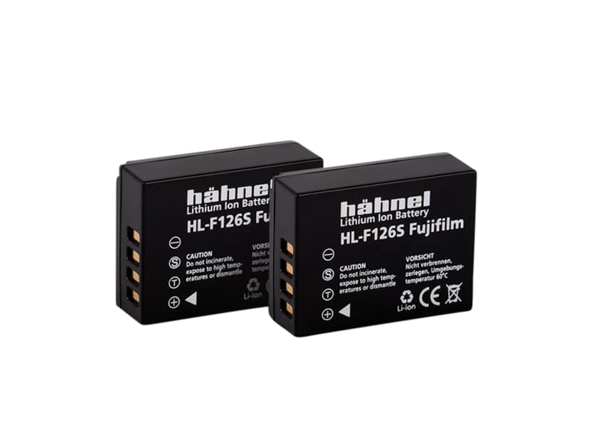 Hähnel Fuji HL-F126S Twin Pack Batteri