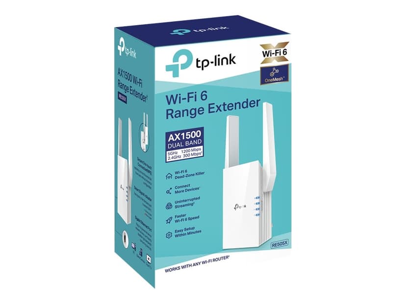 TP-Link RE505X WiFi 6 Range Extender