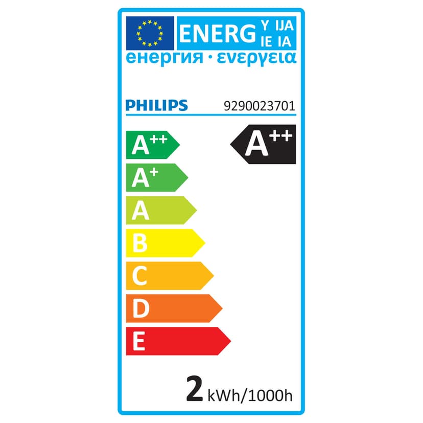 Philips LED E14 Kron 1.4W Klar 136Lm