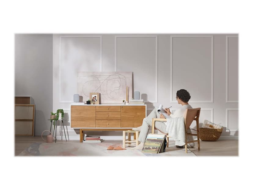 Google Nest Audio Chalk Hvit