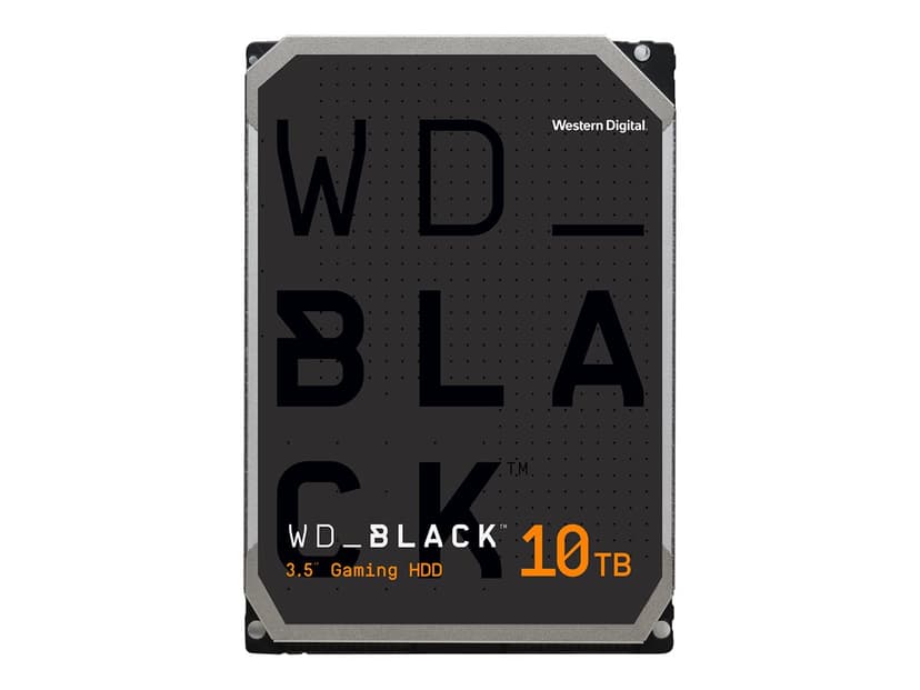 WD BLACK 10TB 3.5" 7200r/min SATA 6.0 Gbit/s Harddisk