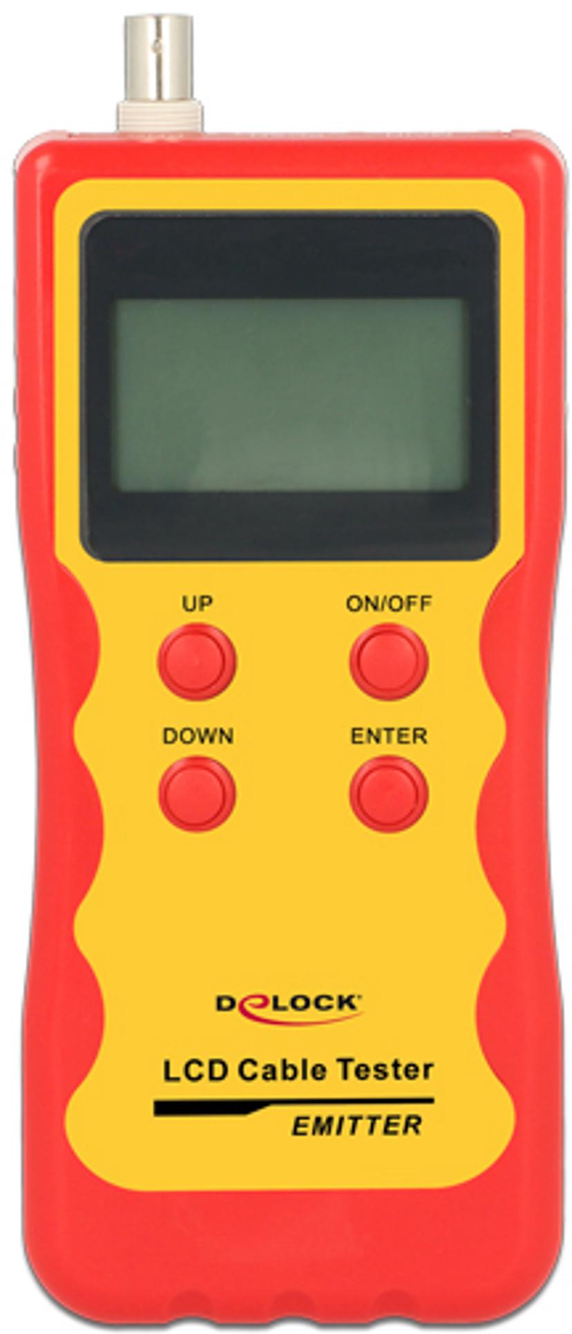Delock Kabeltestare med LCD-skärm