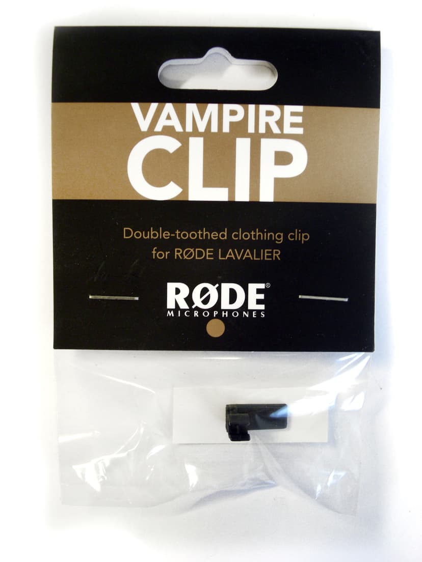 Røde VampireClip till Lavalier