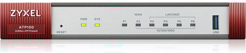 Zyxel Nebula ZyWALL ATP100 Firewall (with 1 year Security Pack)