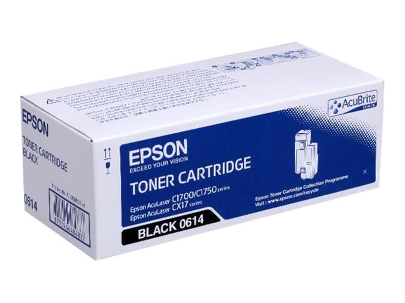 Epson Toner Zwart 2k - AL-C1700/C1750/CX17 Series