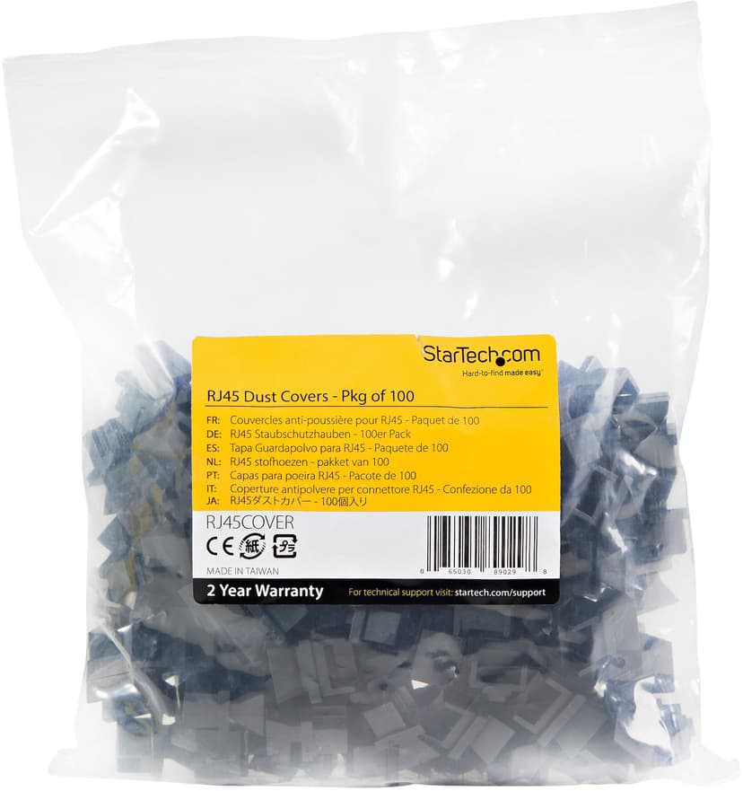 Startech Dammskydd för nätverk 100-pack