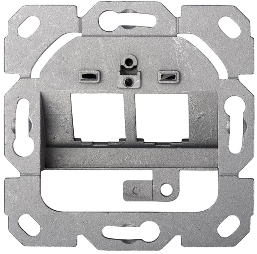 Digitus 2-Port Keystone väggplatta