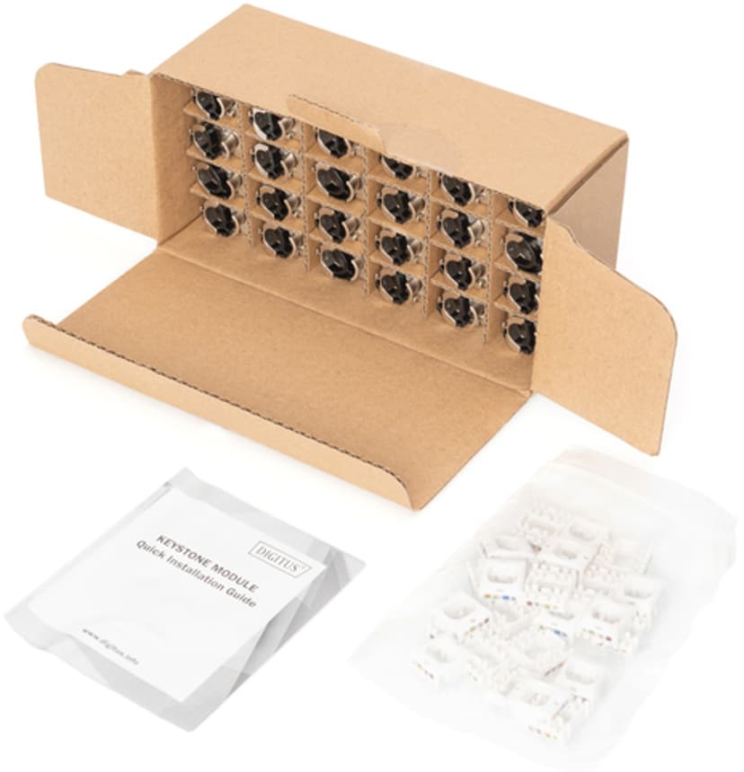 Digitus Keystone CAT6A FTP 24-Pack