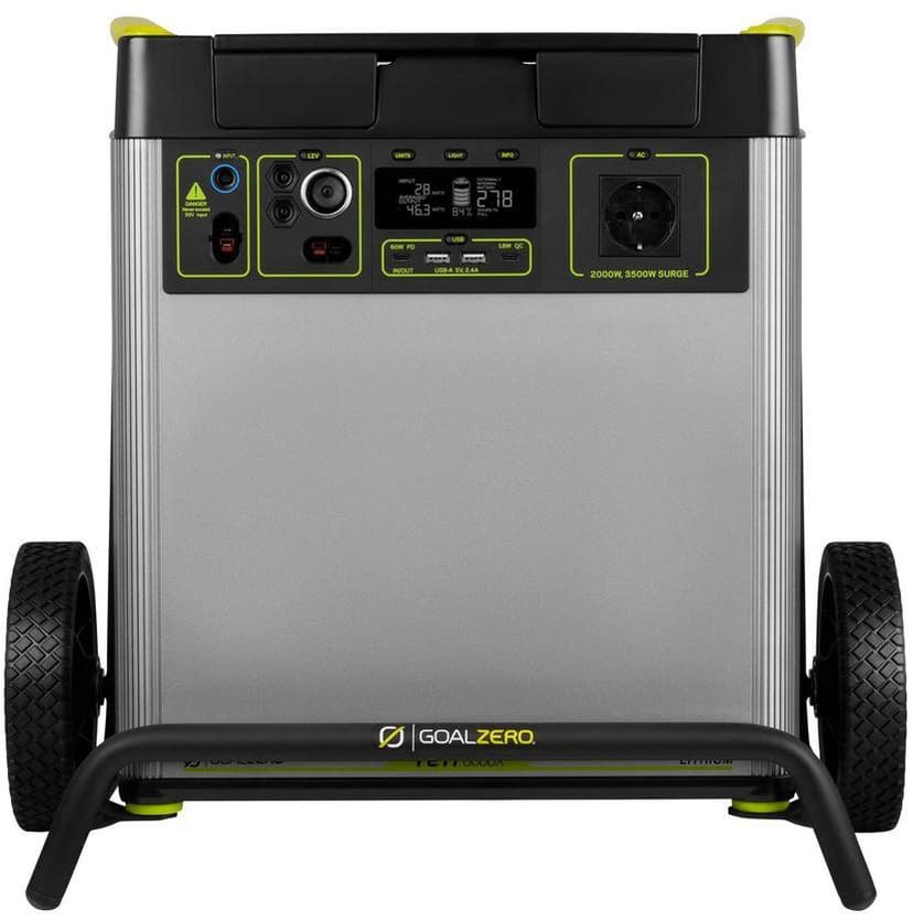Goal Zero Yeti 6000X Li-Ion Nmc 556Ah/6010Wh Hopea, Musta