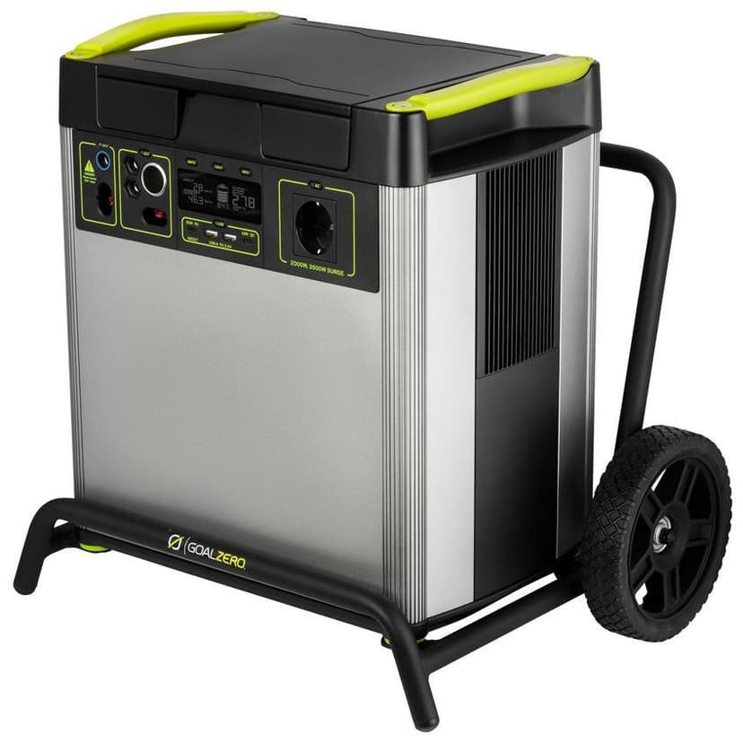 Goal Zero Yeti 6000X Li-Ion Nmc 556Ah/6010Wh Hopea, Musta