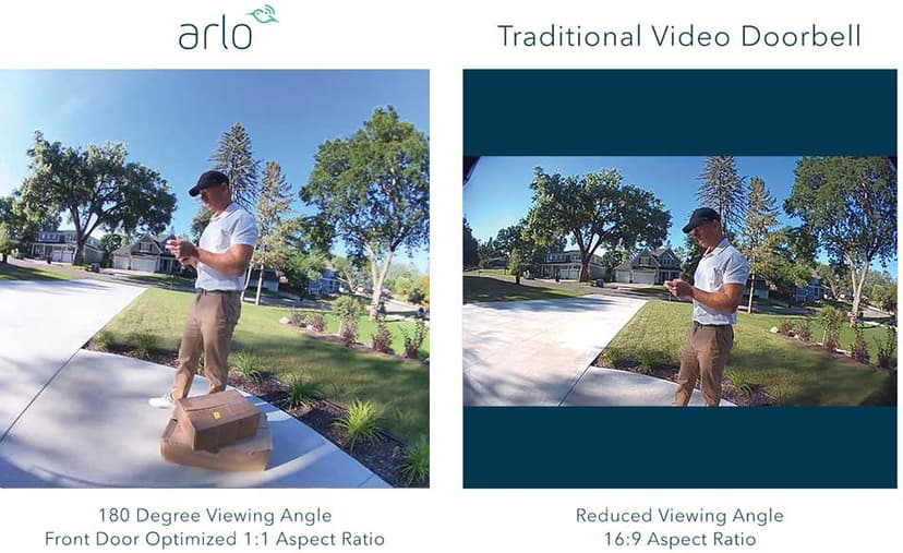 Arlo Wire-Free Video Doorbell White