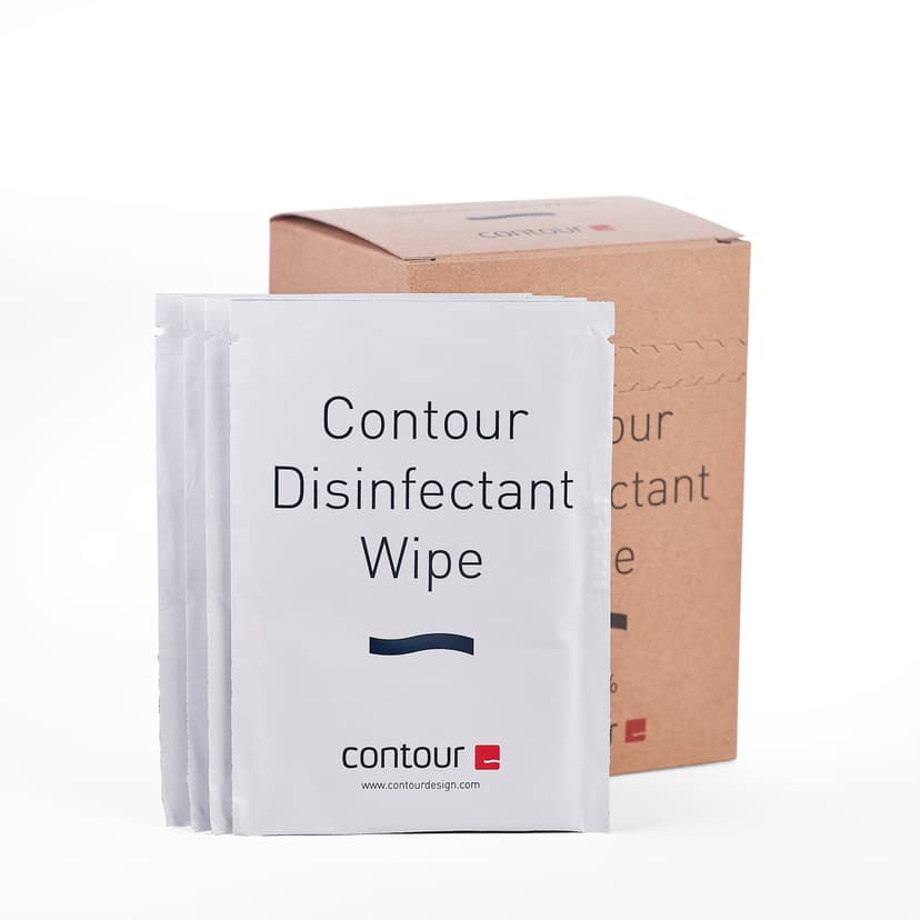 Contour Design Disinfectant Wipe 20 Pack