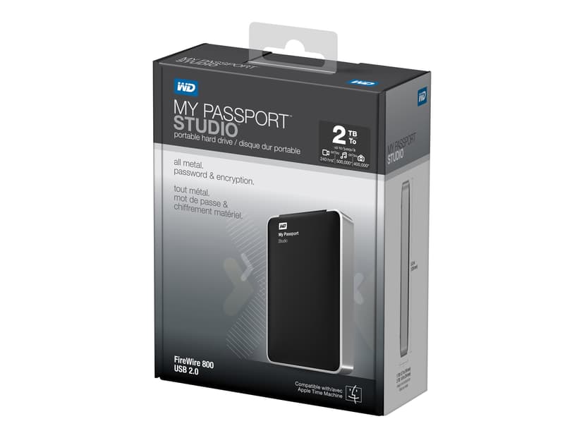 WD My Passport Studio WDBS8P0020BBK