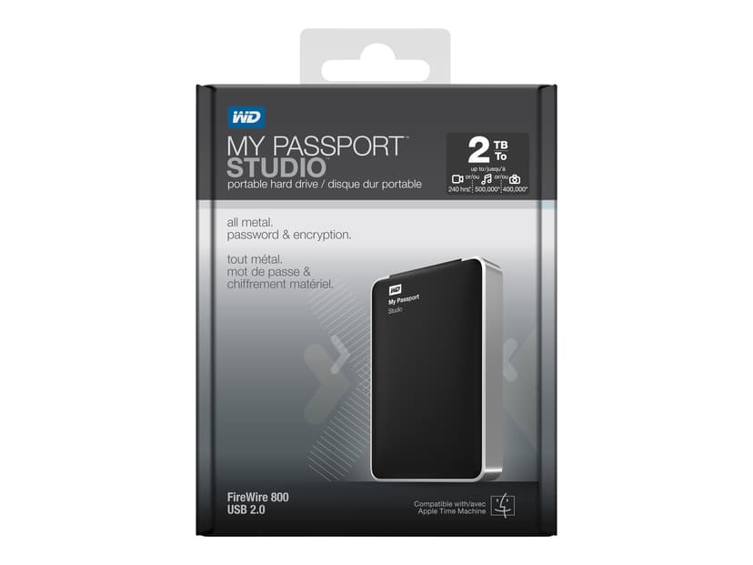 WD My Passport Studio WDBS8P0020BBK