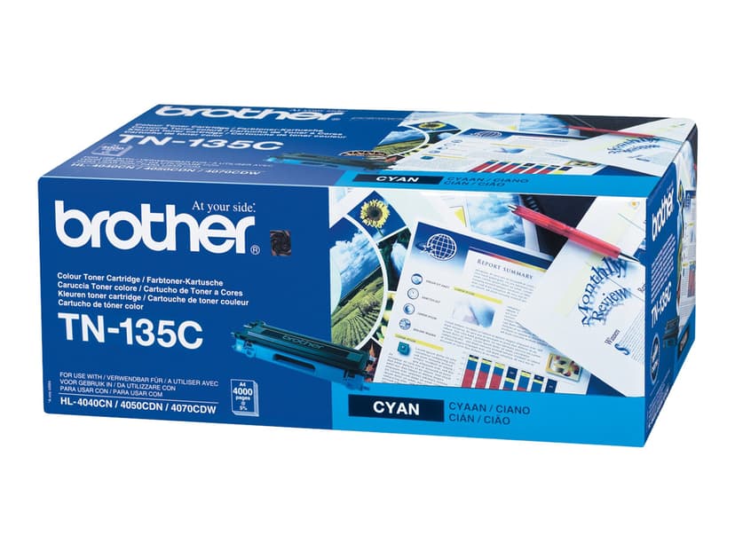 Brother Värikasetti Syaani TN-135C 4k