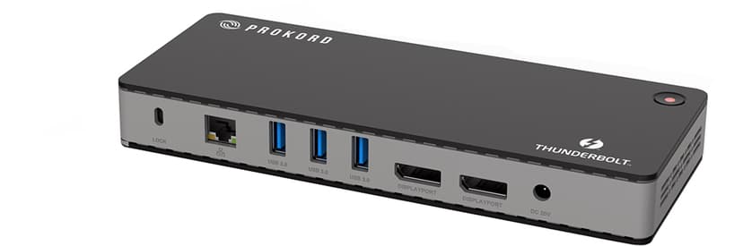 Prokord Workplace Dockingstation II Thunderbolt - (Löytötuote luokka 2)