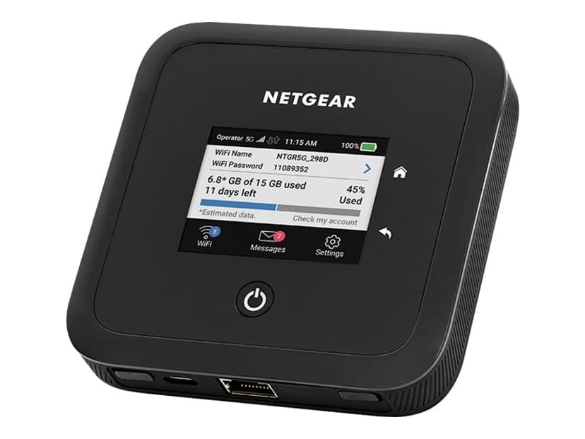 Netgear Nighthawk M5 5G WiFi 6 Mobile Router - (Outlet-vare klasse 2)