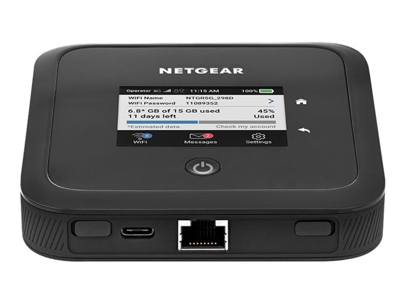 Netgear Nighthawk M5 5G WiFi 6 Mobile Router - (Outlet-vare klasse 2)