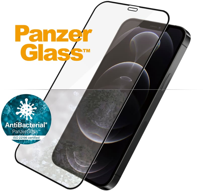 Panzerglass skärmskydd Case Friendly iPhone 12, iPhone 12 Pro