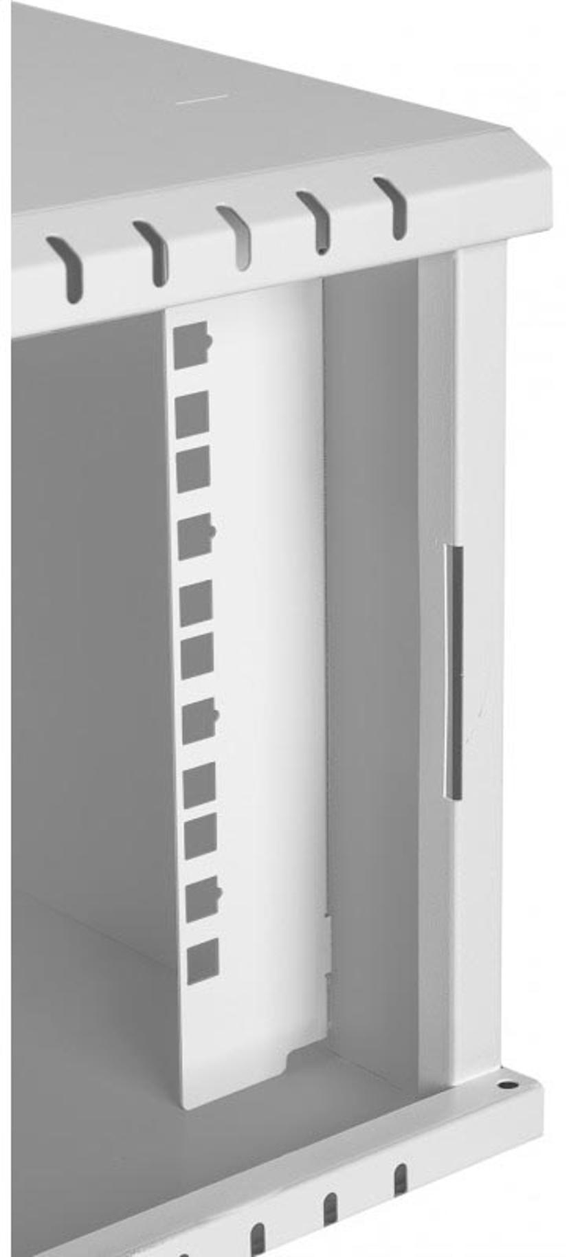 Direktronik Väggrack 10" 4U Glasdörr