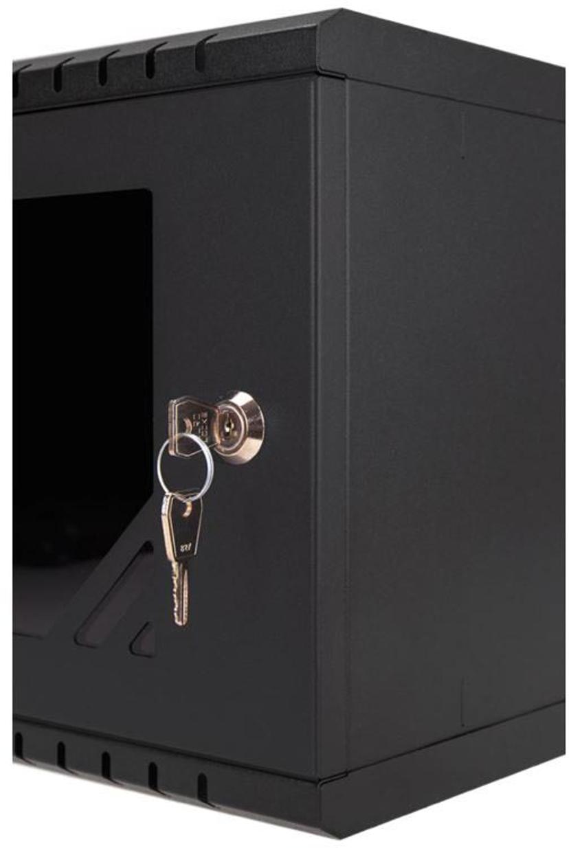 Direktronik Wall Rack 10" 4U Glass Door