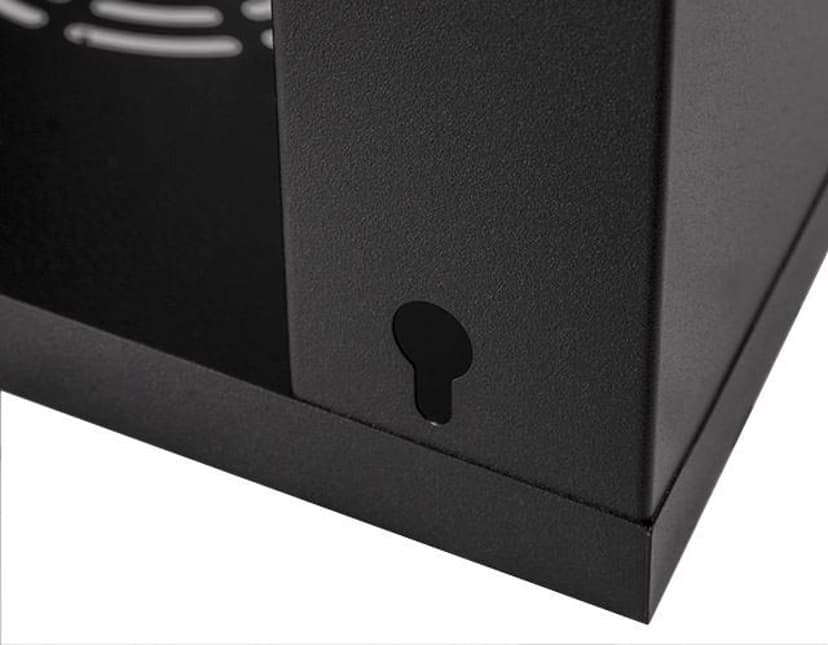 Direktronik Wall Rack 10" 4U Glass Door