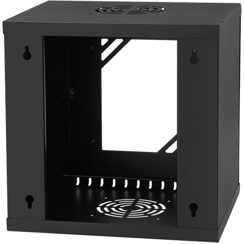 Direktronik Väggrack 10" 6U Glasdörr