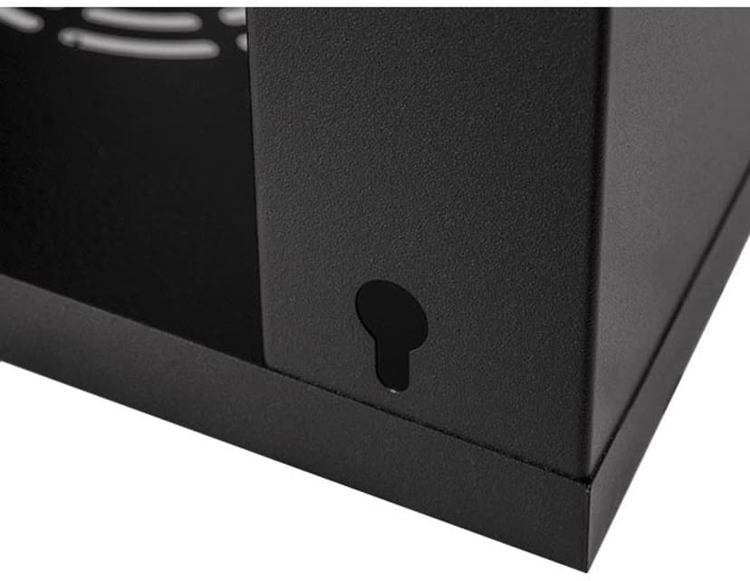 Direktronik Väggrack 10" 6U Glasdörr