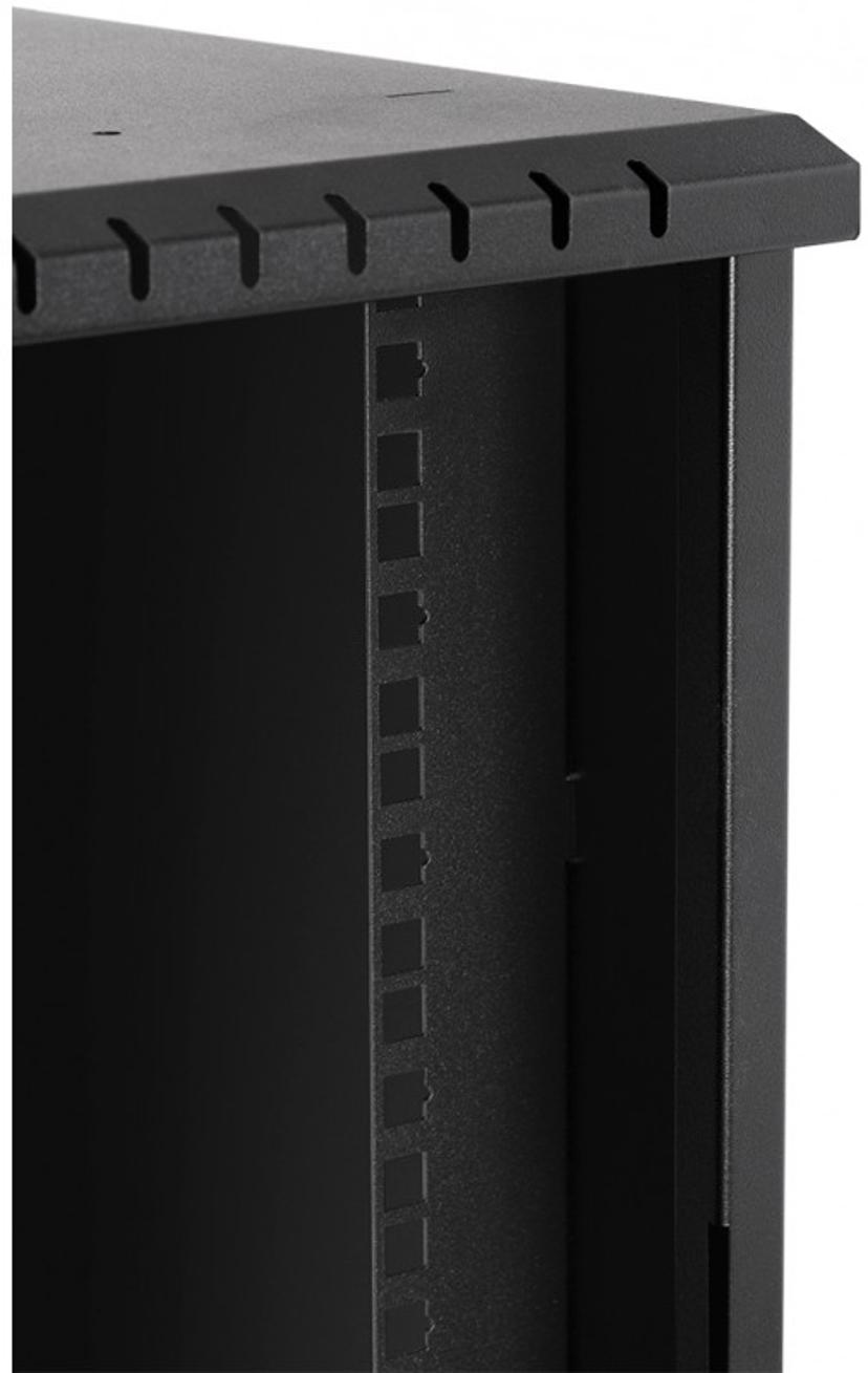 Direktronik Wall Rack 10" 9U Glass Door