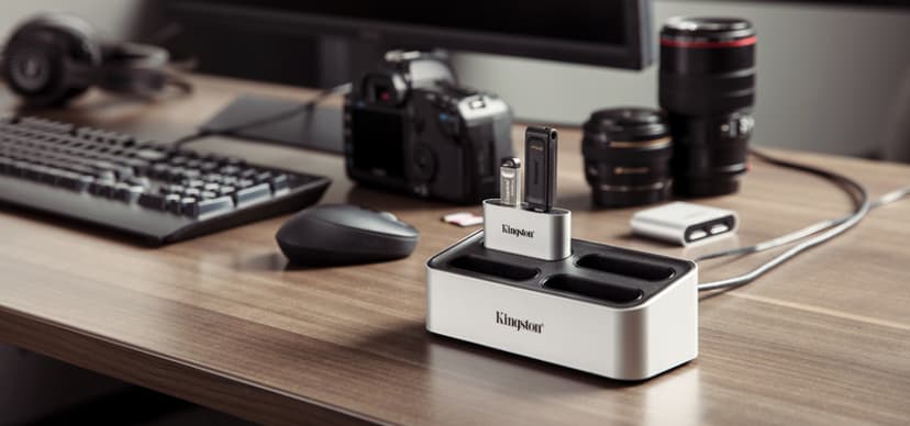 Kingston Workflow Station HUB USB 3.2 Gen 2 (3.1 Gen 2) Type-C USB 3.2 Gen 2 (3.1 Gen 2) Type-C