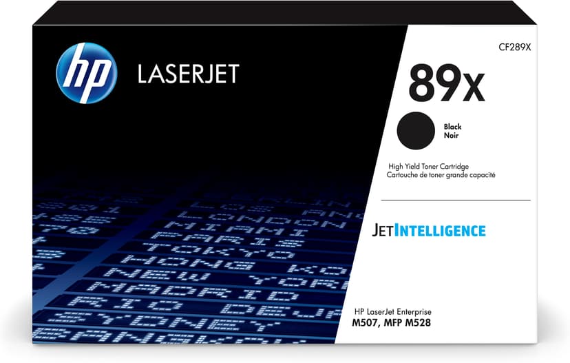 HP Toner Zwart 89X 10K - M507/M528