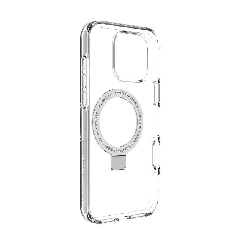 dbramante1928 Iceland Ultra D3O MagSafe Kick iPhone 16 Pro Max Transparent