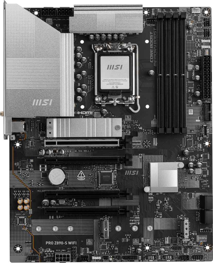 MSI Pro Z890-S WIFI LGA 1851 ATX Hovedkort