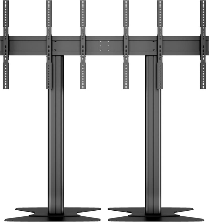 Multibrackets m Public Vid Wall Std Port 3-Scr 40-55'' Black