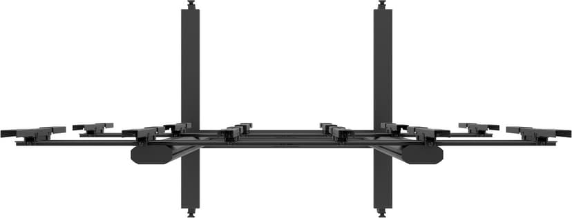 Multibrackets m Public Vid Wall Std Port 6-Scr 40-55'' Black