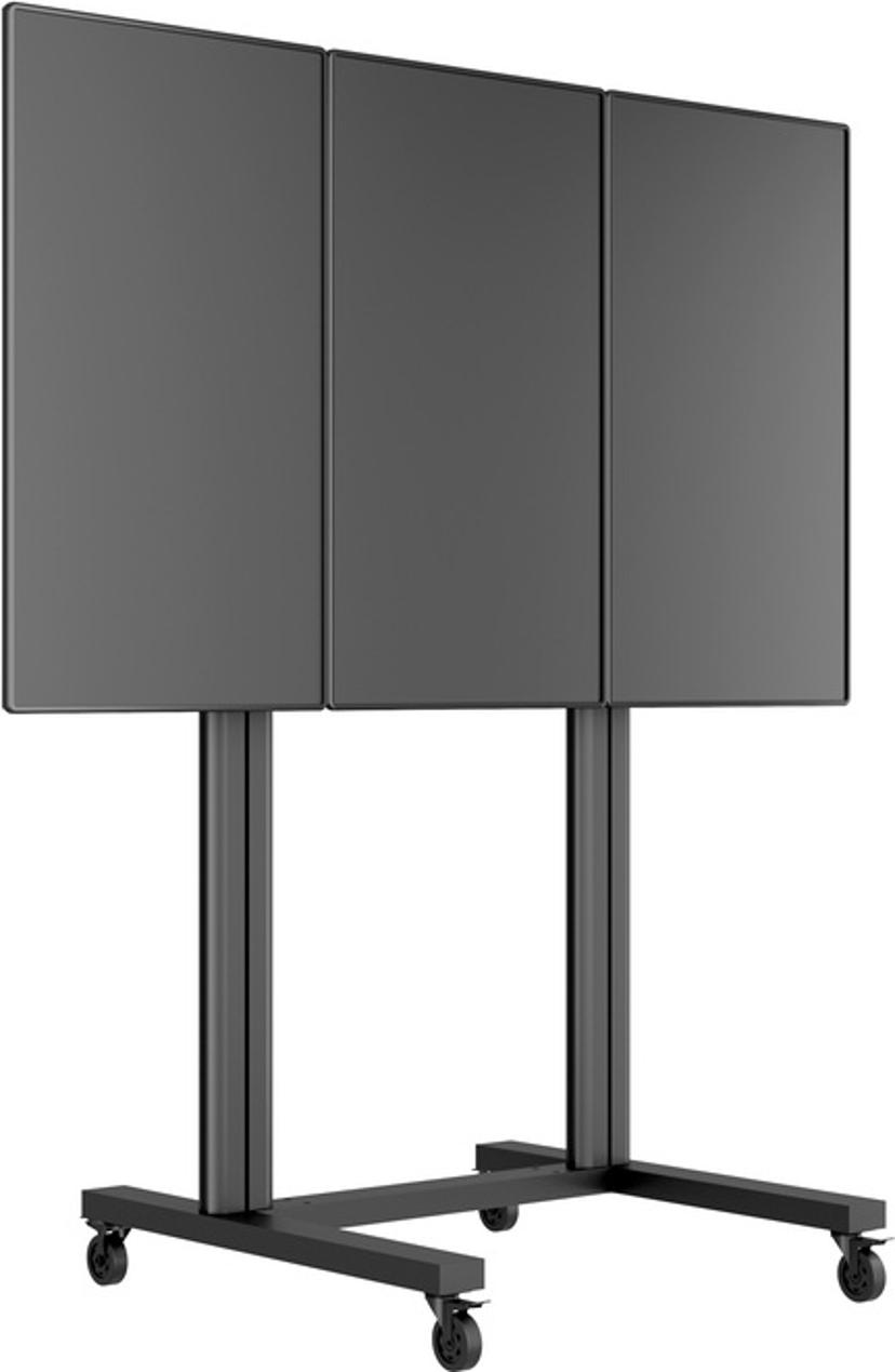 Multibrackets m Public Vid Wall Std Port 3-Scr 40-55'' Black