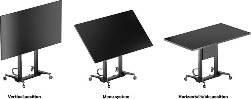 Multibrackets M Motorized Touch Tilt & Table 100kg Max 32"-86"