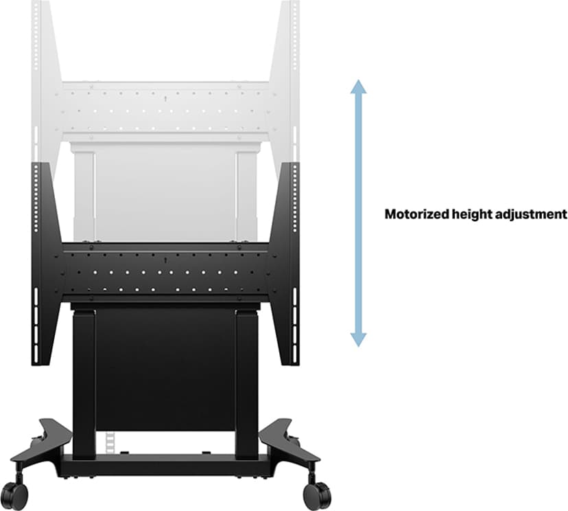 Multibrackets M Motorized Touch Tilt & Table 100kg Max 32"-86"
