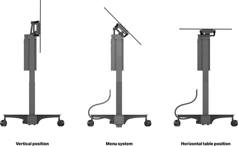 Multibrackets M Motorized Touch Tilt & Table 100kg Max 32"-86"